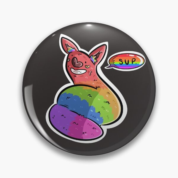 Item preview, Gareth the Pride Thing White Outline designed and sold by SUPshirtss.