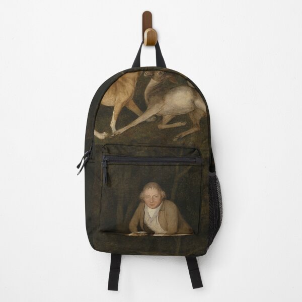 Item preview, freeman the earl of clarendons gamekeeper with a doe and hound - george stubbs designed and sold by Vintage Designs +.