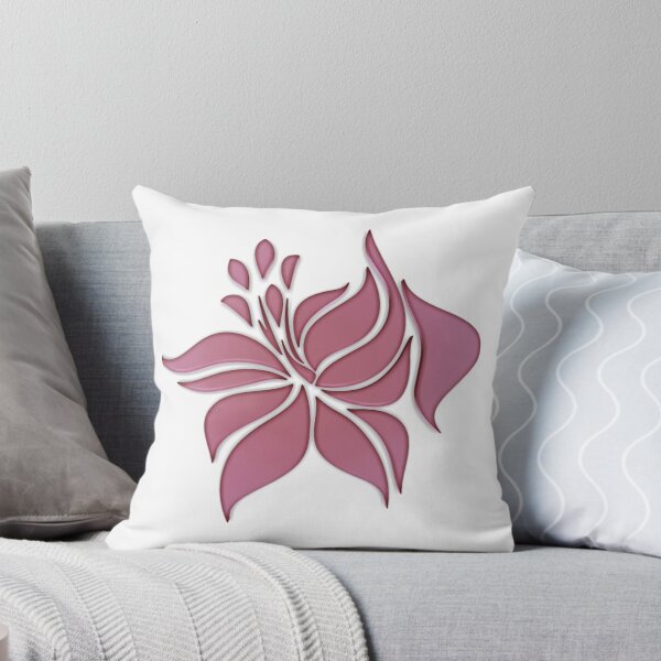 Aperçu de l'œuvre Motif de romarin rose simple créée et vendue par Zareen Sayyed.