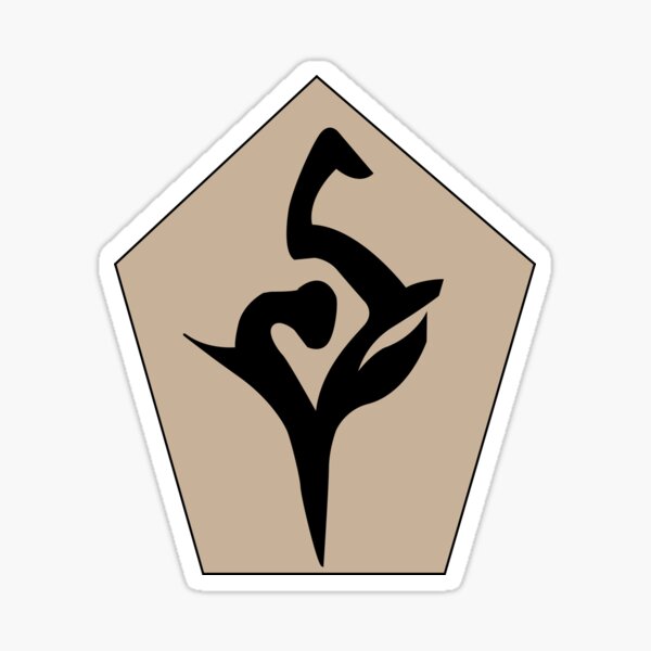 "Hu Tao Symbol" Sticker by enriquepma Redbubble