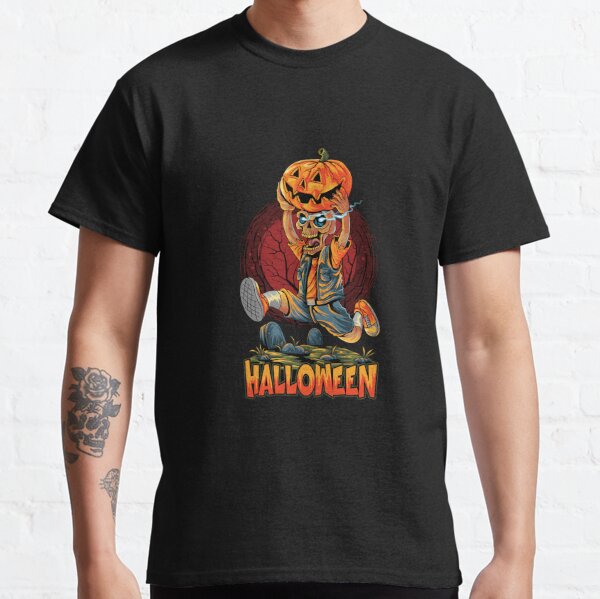 Pumpkin Meme T Shirts Redbubble - classic roblox pumpkin head limited