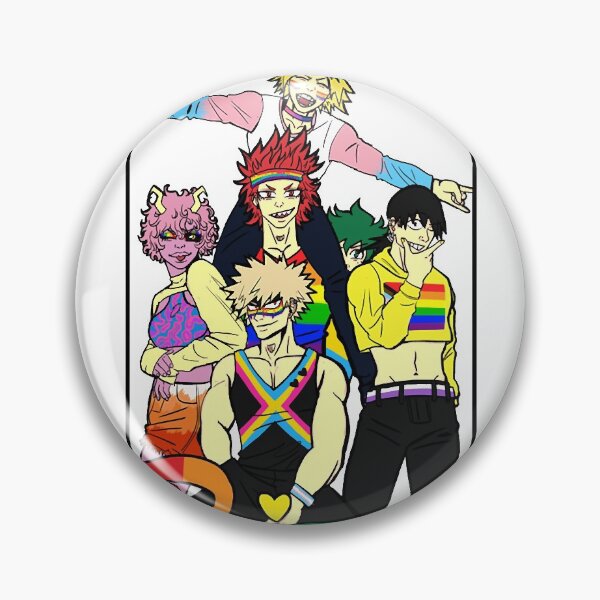 Item preview, Bakusquad PRIDE LGBTQ Rainbow Pride Flag Lesbian Gay designed and sold by FLORESCARRILLO.