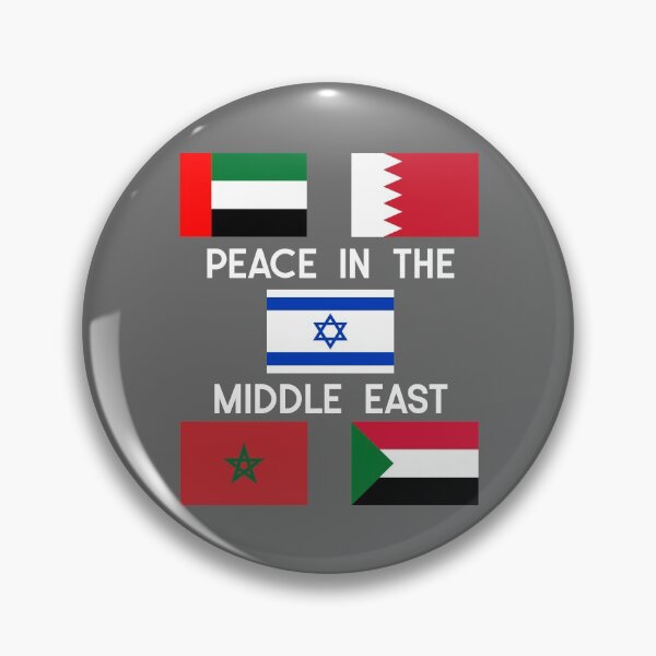 Artikelvorschau, Peace in the Middle East Abraham Accords Israel-UAE-Bahrain-Morocco-Sudan Peace Agreements entworfen und verkauft von HebrewHipster.