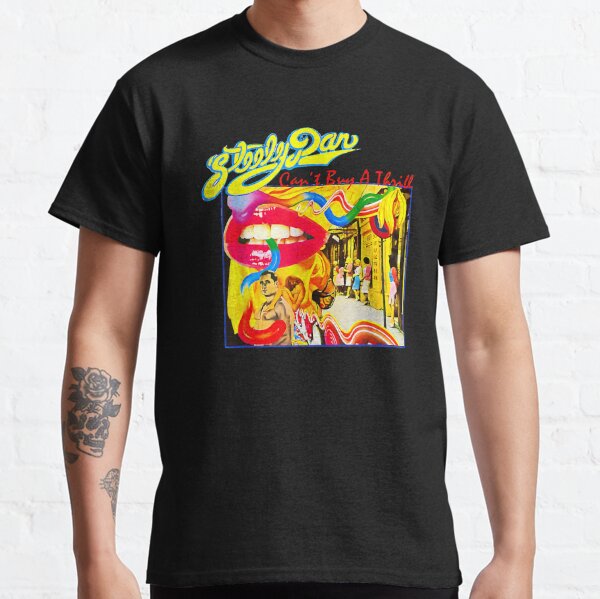 Retro Steely Distressed Arts Dan Rock Music For Fan Classic T-Shirt