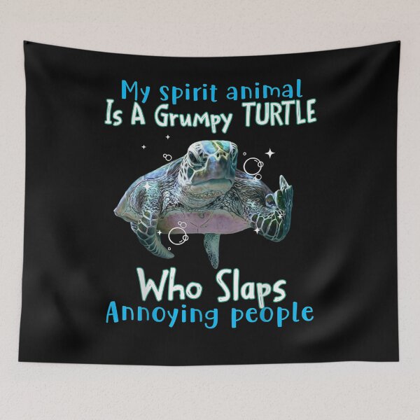 Item preview, Turtle My Spirit Animal Is A Grumpy Turtle Who Slaps Gift  designed and sold by mchargue12.
