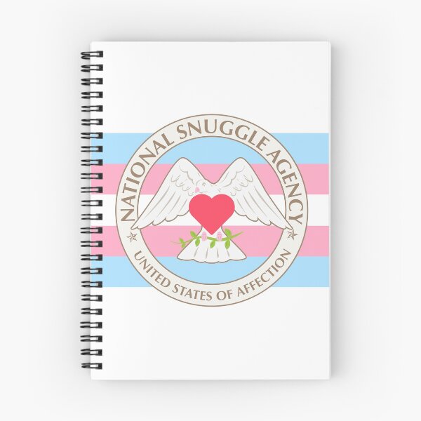 Item preview, National Snuggle Agency Trans Stripe designed and sold by animinimal.