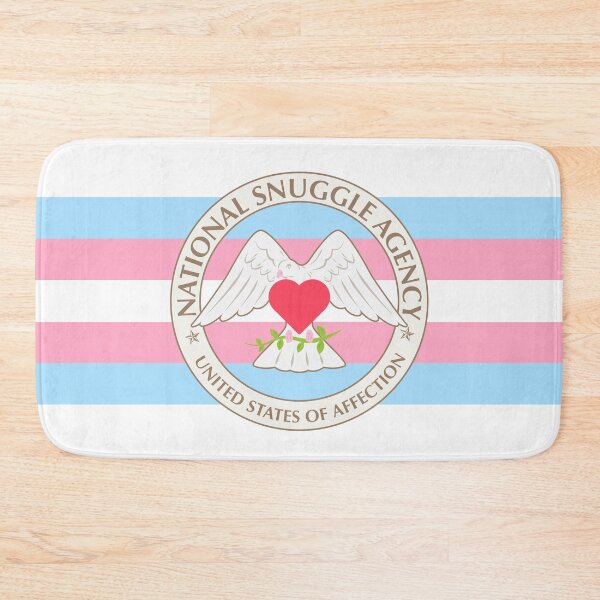 Item preview, National Snuggle Agency Trans Stripe designed and sold by animinimal.
