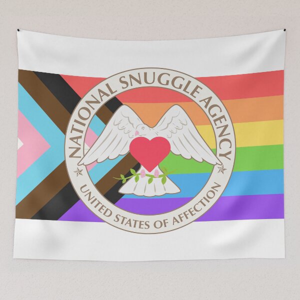 Item preview, National Snuggle Agency Progress Stripe designed and sold by animinimal.
