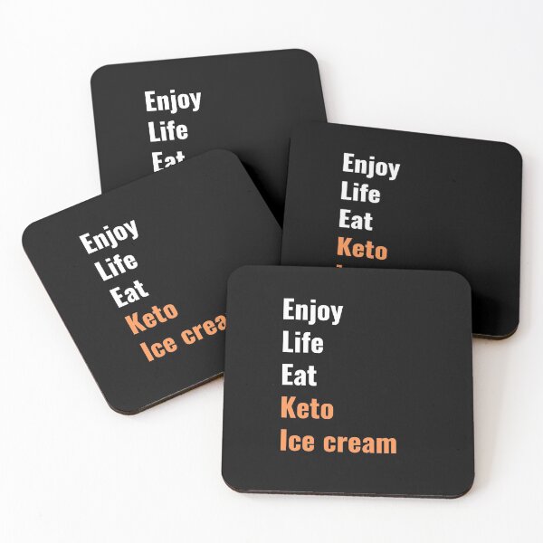 Item preview, Enjoy Life Eat Keto Ice Cream | Orange designed and sold by NoirOwned.