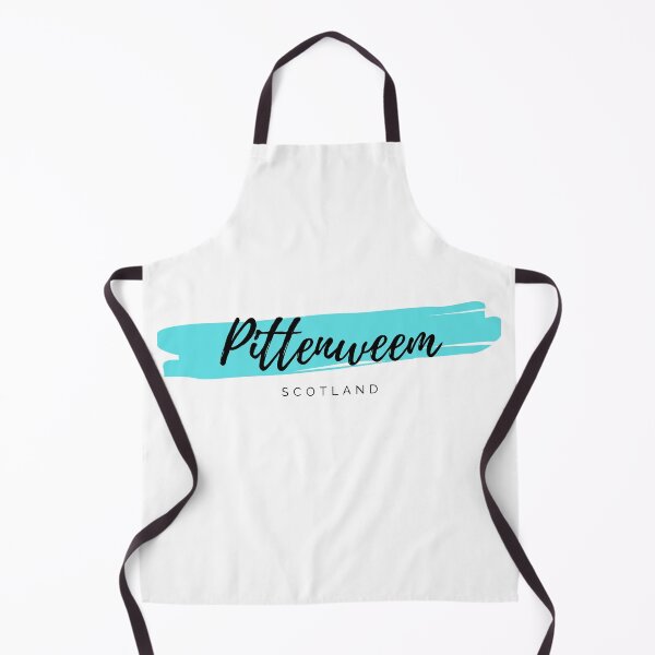 Item preview, Pittenweem in Fife, Scotland - United Kingdom - Turquoise Blue Minimalistic Seaside Resort Design designed and sold by Vintage-TM.