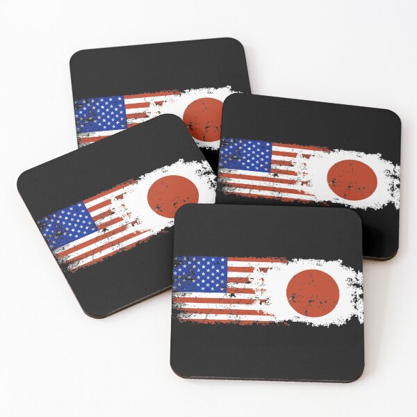 Item preview, Japan Usa Grunge Flags designed and sold by Youmytype.