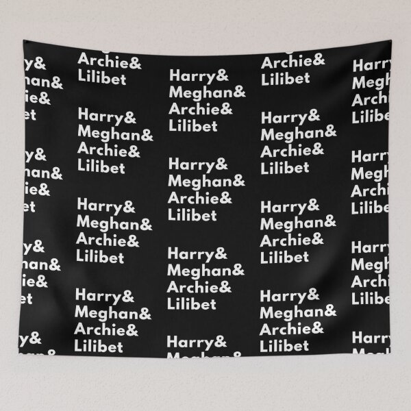 Item preview, Harry Meghan Archie Lilibet designed and sold by reallyrealnow.