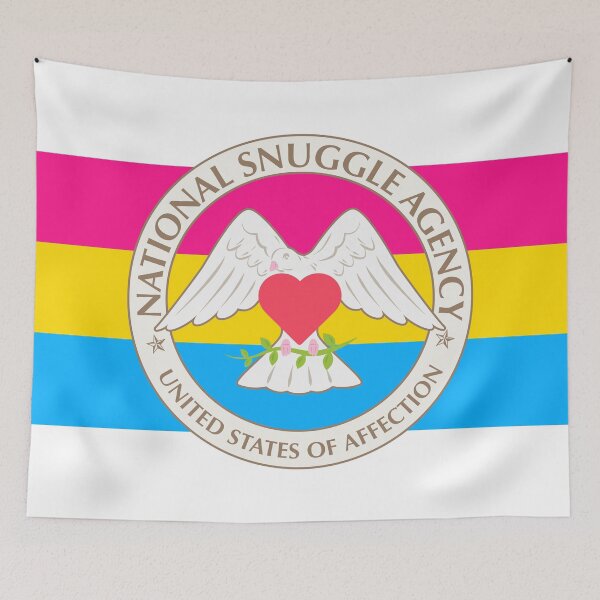 Item preview, National Snuggle Agency Pan Stripe designed and sold by animinimal.