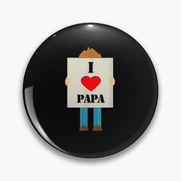 Item preview, I Love Papa Daddy Dad In My Heart Forever Gift  designed and sold by mchargue12.
