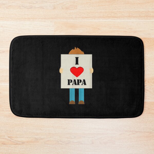 Item preview, I Love Papa Daddy Dad In My Heart Forever Gift  designed and sold by mchargue12.
