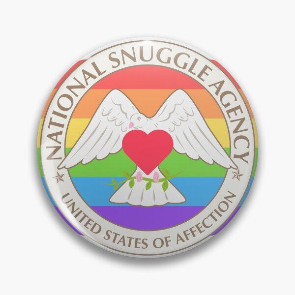 Item preview, National Snuggle Agency Pride Stripe designed and sold by animinimal.
