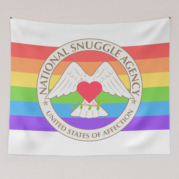 Item preview, National Snuggle Agency Pride Stripe designed and sold by animinimal.