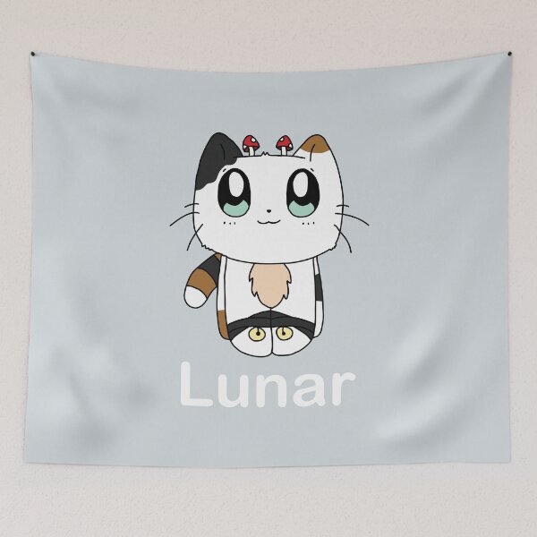 Item preview, Lunar - The Mushroom Cat Character designed and sold by STUDIO-72.