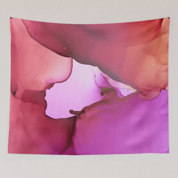 Item preview, Pink Dream: Orignal Alcohol Ink Art in Pinks and Reds designed and sold by kimberlykalil.