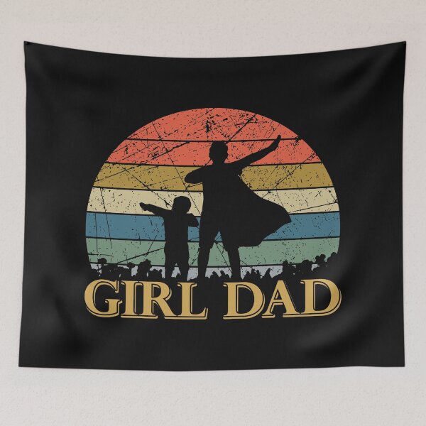 Item preview, Girl Dad Superhero designed and sold by REApparelCo.