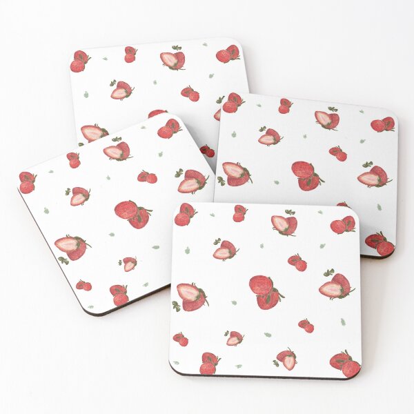 Item preview, Strawberry painting, wooden style designed and sold by moman-24.