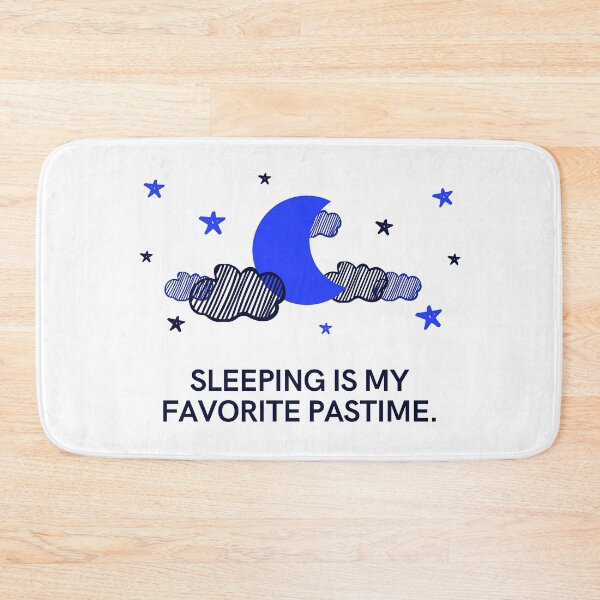 Item preview, Sleeping is my favorite past time designed and sold by KashifMohiuddin.