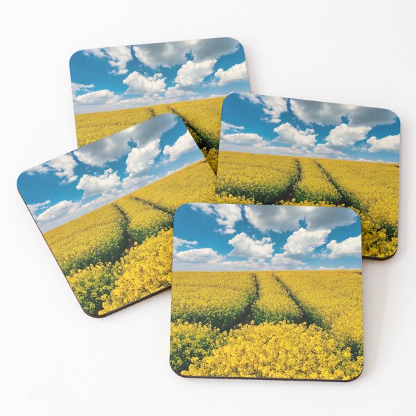 Item preview, Golden Oil Rapeseed Field designed and sold by manateevoyager.