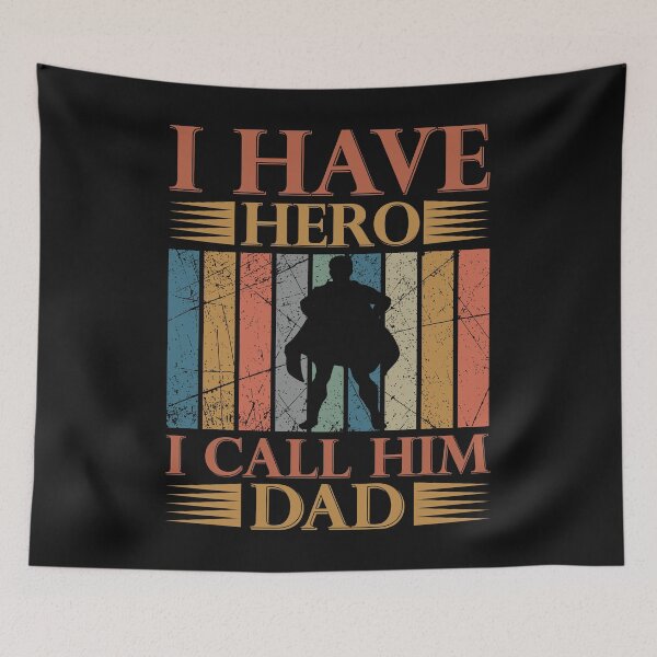 Item preview, Dad is my Superhero designed and sold by REApparelCo.