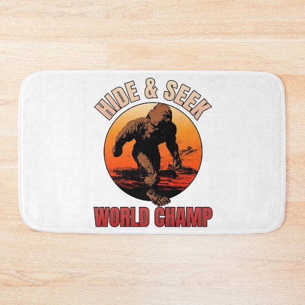 Item preview, Hide and Seek world champ, bigfoot, sasquatch, world champion designed and sold by Lekrock.