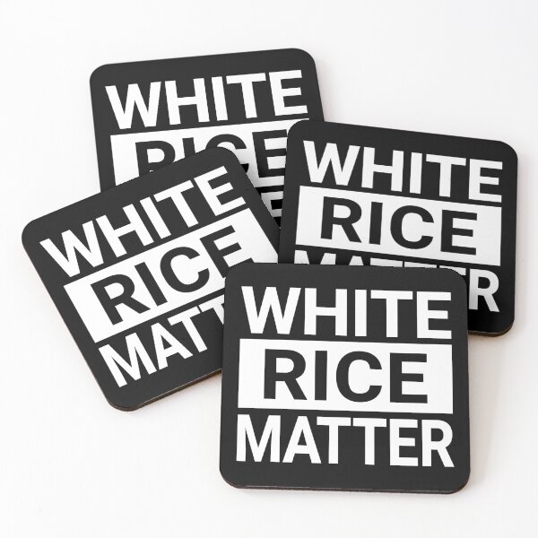 Item preview, White Rice Matter (White) designed and sold by BunnyPrinceDegn.