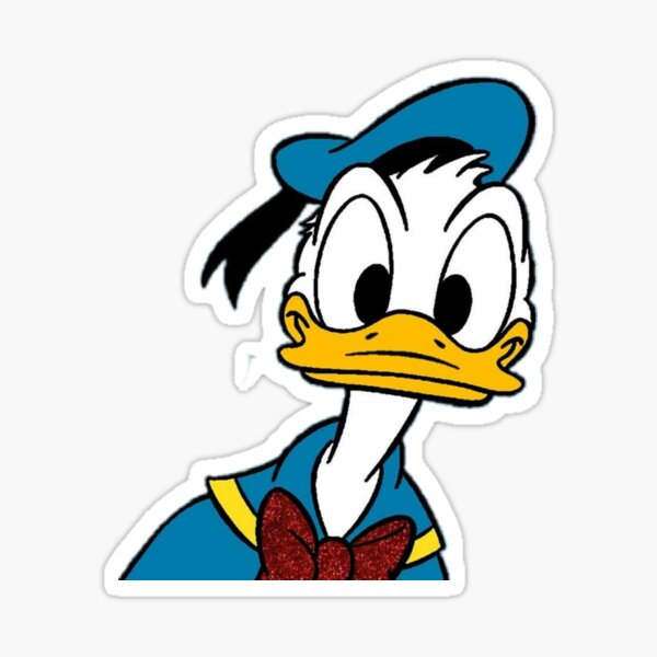 Donald Duck-Tag Sticker