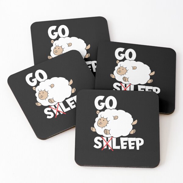 Item preview, Go To Sleep - Sleepshirt With Comic Sheep designed and sold by sbachstroem.