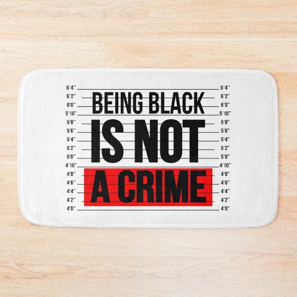 Item preview, Being Black Is Not a Crime , Black Lives Matter , Black Power Silhouette, African American  designed and sold by KunKhalil.