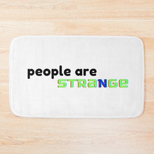 Item preview, people are strange designed and sold by dabluelady.