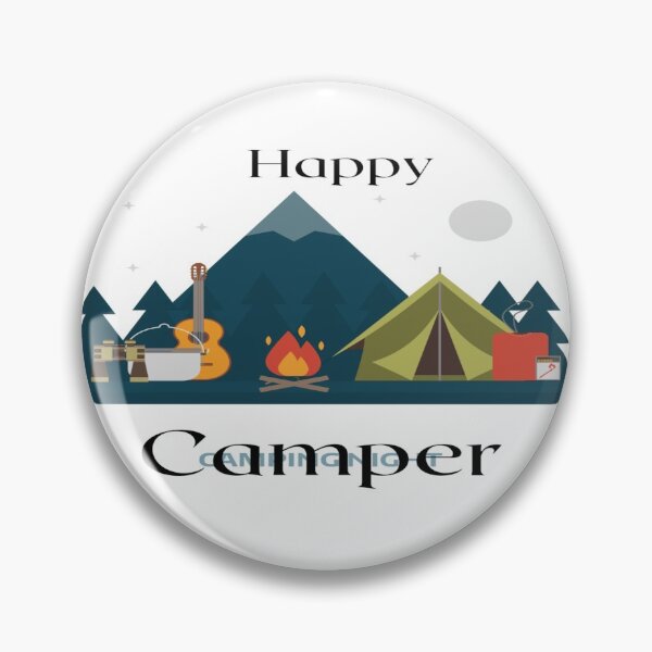 Item preview, Happy camper designed and sold by EagleArtist12.