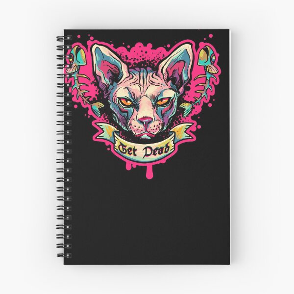Item preview,  Pink Creepy Bald Sphynx Cat Tattoo designed and sold by supermara.