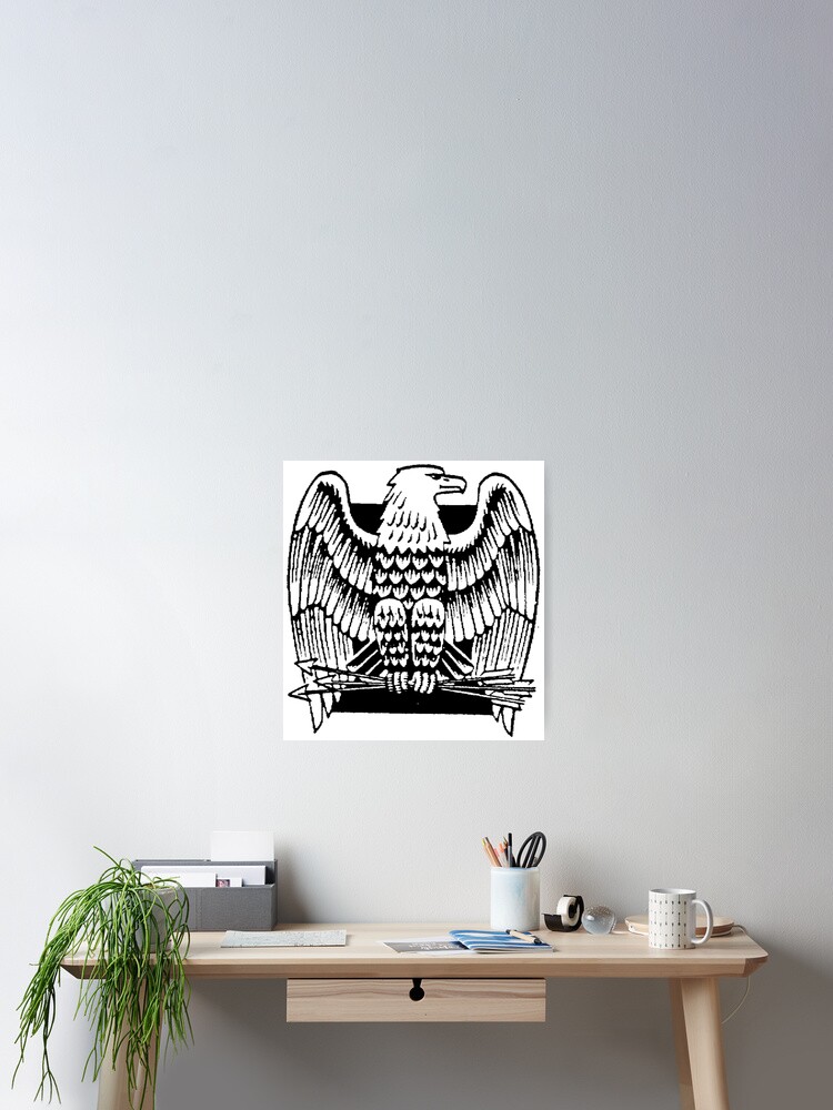 Thumbnail 2 of 3, Poster, Robo Eagle designed and sold by Quill-n-Ink.