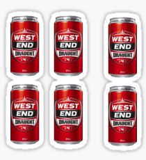 Red Tins Sticker