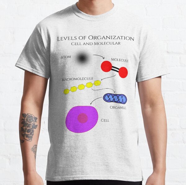 Levels of Organization, Cell and Molecular Biology Classic T-Shirt