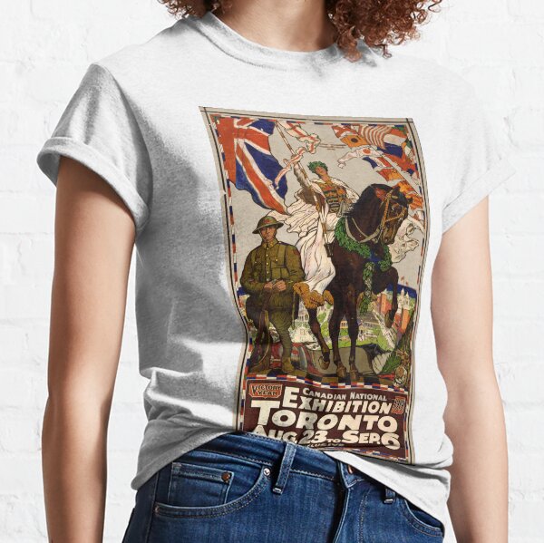 1919 Vintage Toronto CNE Canadian National Exhibition Poster Classic T-Shirt