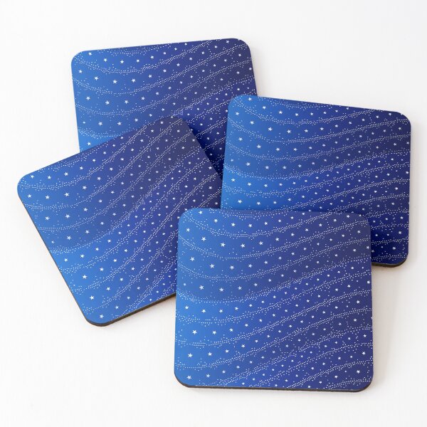 Item preview, Star Stripes Navy Blue Abstract Space Pattern Design designed and sold by patternsoup.