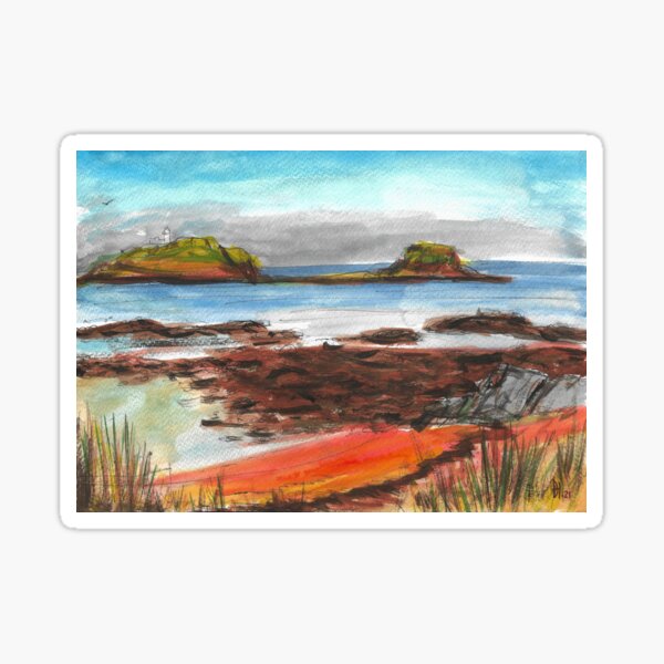 Fidra from Yellowcraigs Sticker