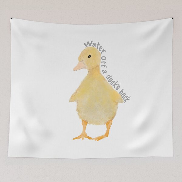 Item preview, Water off a duck’s back designed and sold by Treasuredreams.