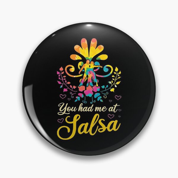 Aperçu de l'œuvre Danse salsa Tu m'as eu à la salsa créée et vendue par shirti.