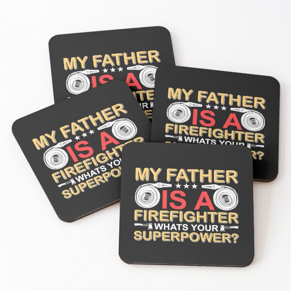 Item preview, My father is a firefigher, what is your superpower? designed and sold by REApparelCo.