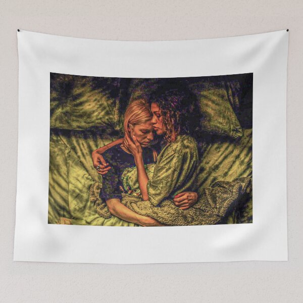 Item preview, rue and jules painting designed and sold by loki209.