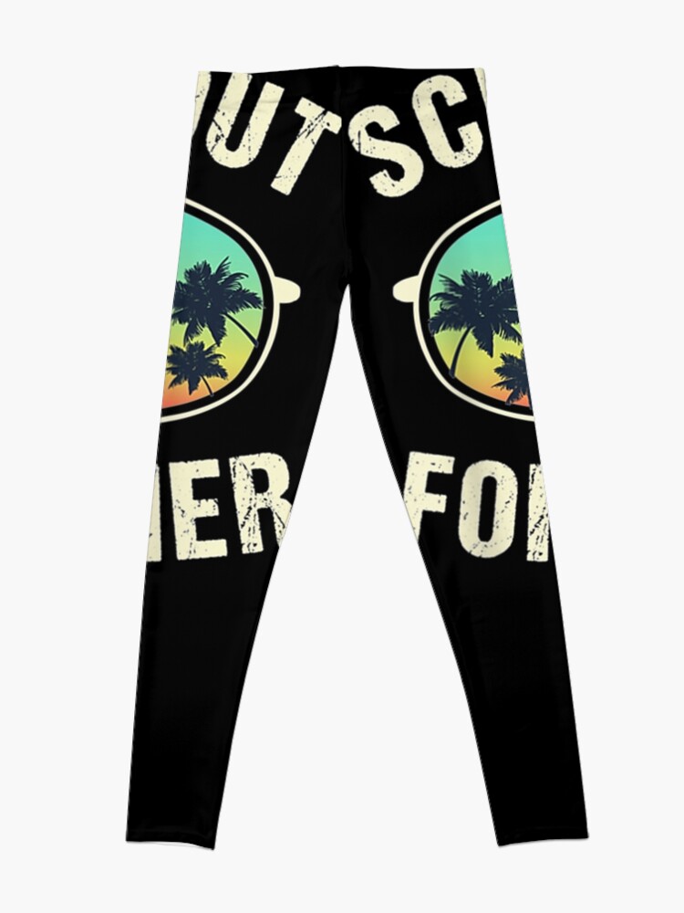Discover Schools Out For Summer Sunglasses Beach Sunset Vacation Gift  Leggings