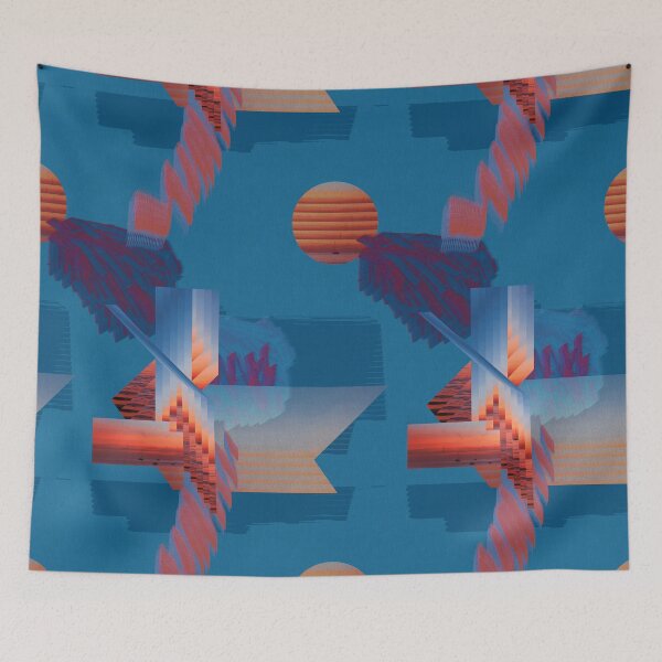 Item preview, Beach Sunset Summer Pattern designed and sold by Kacixart.