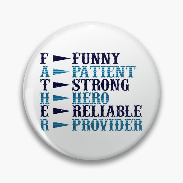 Item preview, Dad Acronym - Funny Patient Strong Hero Reliable Provider designed and sold by REApparelCo.