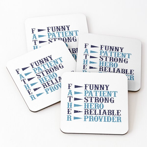 Item preview, Dad Acronym - Funny Patient Strong Hero Reliable Provider designed and sold by REApparelCo.